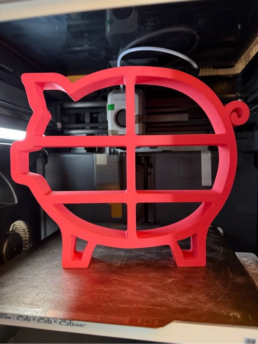 Pig-Shaped Shelf miniature display table shelf or wall display!